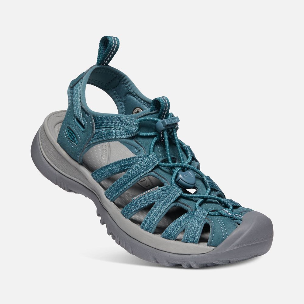 Keen Outdoor Sandalet Kadın Mavi - Whisper - Türkiye OSVG13548